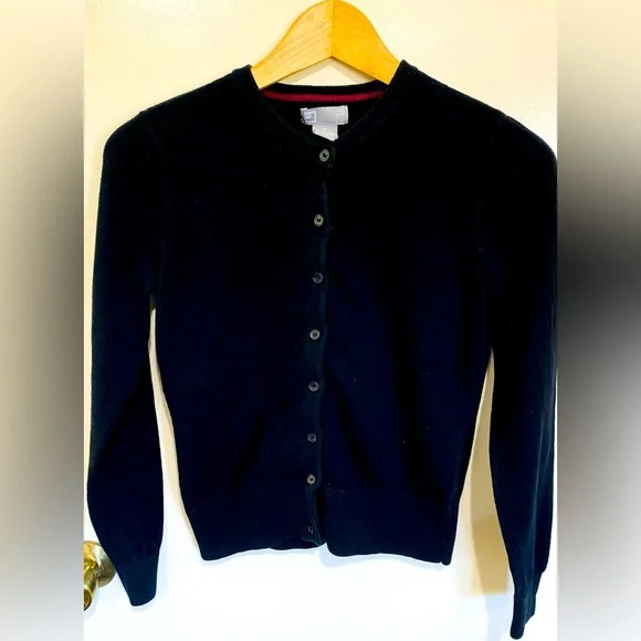 jcpenney Sweaters Jc Penny Womens Black Button Down Sweater